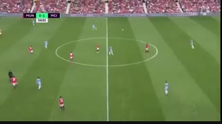 منچستر یونایتد ۱-۲ منچستر سیتی