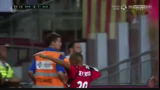 بارسلونا ۱-۲ آلاوز