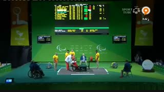 وزنه برداری ۶۵ کیلو مردان : چهارمی حمزه محمدی و رکورد شکنی وزنه بردار نیجریه