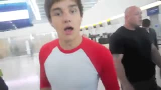 Zayn playing with baby lux