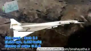 سریعترین جت های  دنیا