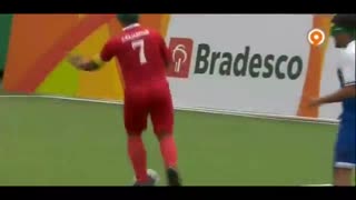 پارالمپیک ریو: گل های بازی فوتبال ۵ نفره ایران ۲-۰ مراکش