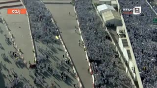 صحنه ای از قیامت در مشعر منا..امروز 22 شهریور/10 ذی الحجه