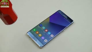 ببینید چطور بیرحمانه به جون گلکسی نوت 7 میافته!