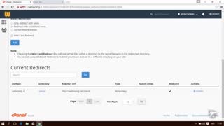 آموزش Cpanel - قسمت 26 Redirection