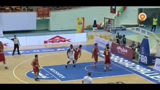 خلاصه بسکتبال آسیا چلنج: ایران ۶۸-۵۷ ژاپن