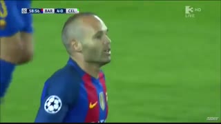 خلاصه بازی: بارسلونا 7 - 0  سلتیک