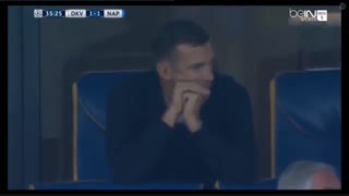 خلاصه بازی: دیناموکیف 1 - 2  ناپولی