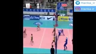 فرنوش شیخی - والیبالیست جذاب تیم ملی بانوان!
