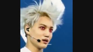 کای با لنزه قرمز!عرر شبیه ومپایر شده!تقدیمی به اجی کیانا^_^