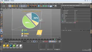 آموزش متحرک سازی نمودارها و گراف ها در CINEMA 4D