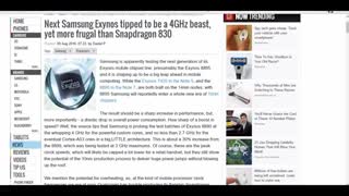 اکسینوس 8895 فرکانس 3 گیگاهرتزی و ۷۰ درصد پردازش تصویر بهتری خواهد داشت / رسانه تصویری وی گذر