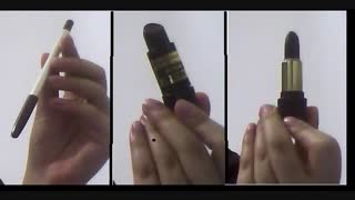 اینم مداد و رژی که خریدم..خخخخ