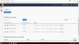 آموزش Cpanel - قسمت 29 حساب های ایمیل Email Accounts