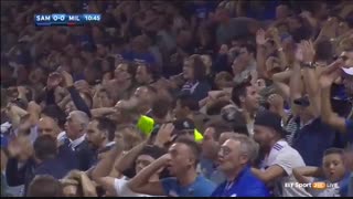 خلاصه بازی: سمپدوریا 0 - 1  آث میلان