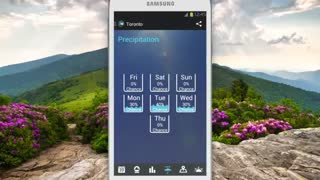 اپلیکیشن 1Weather: آگاهی از وضعیت آب و هوا  / رسانه تصویری وی گذر