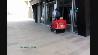 جاروی محوطه ( سوییپر سرنشین دار ) - نظافت صنعتی - جاروب کردن معابر شهری