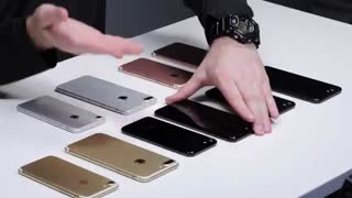 Unbox Therapy - آنباکسینگ تمام رنگ های 7 iPhone و iPhone 7 Plus