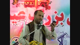 مولودی سرایی  مداح اهل بیت ملا جعفر منابی /عید غدیر خم / بستان