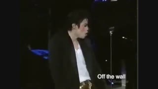 کنسرت مایکل جکسون  Rock with you-, Off the wall-Don't stop till you get enough