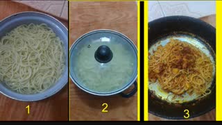 جاتون خالی نودل دارم میخورم...خخخخ(طرز تهیه توی توضیخات خخخ)