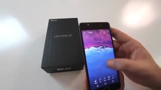 معرفی موبایل ۲۰۰ دلاری Life One X2 بلو با رم ۴ گیگابایتی / رسانه تصویری وی گذر