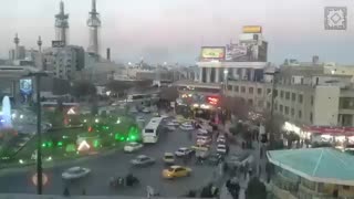 تایم لپس غروب شهر مشهد