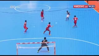 خلاصه فوتسال:  ایران 4 - 3  پاراگوئه