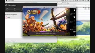 اجرای کلش آف کلنز روی Mac بوسیله Genymotion