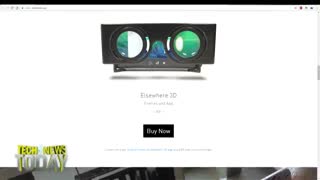 با هدست Elsewhere تمامی ویدیوهایتان را به صورت سه بعدی تماشا کنید / رسانه تصویری وی گذر