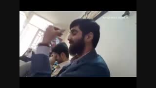 روضه جانسوز سید رضا نریمانی در منزل فرمانده فاطمیون