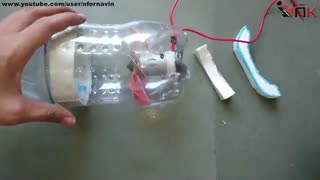 ایده جذاب ساخت جارو برقی با بطری  / رسانه تصویری وی گذر