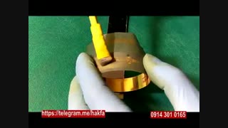 حکاکی آرم روی قطعه استوانه ای