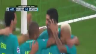 گل بسیار زیبای آردا توران به مونشن گلادباخ در لیگ قهرمانان اروپا !