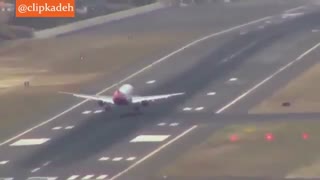 مهارت باور نکردنی خلبان ها در کنترل هواپیما