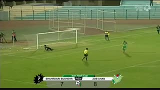 شاهین شهرداری بوشهر ۰-۰ ذوب آهن (پنالتی ۷-۸)