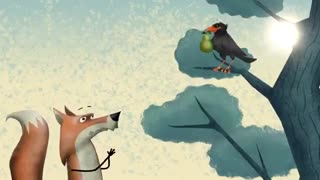 روباه و کلاغ