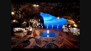 رستوران جالب  Grotta Palazzese / رسانه تصویری وی گذر