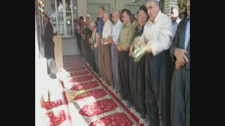 مراسم نماز عید قربان در مسجد امین سنندج