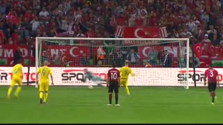 خلاصه بازی: ترکیه 2 - 2  اوکراین