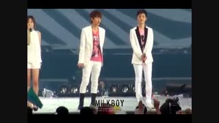 کنسرت با حضور بکهیون و ته یون و دی او و لو هان و چن و....