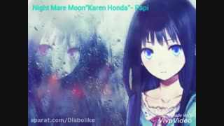 nightcore - night mare moon- papi