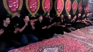 سینه زنی شب هفتم محرم۱۳۹۵(حسینیه حضرت علی اصغر.ع.)ورامین کهریزک