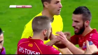 خلاصه بازی:  مقدونیه 2 - 3  ایتالیا