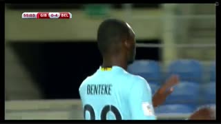 خلاصه بازی:  جبل الطارق  0 - 6  بلژیک