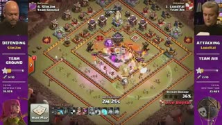 مراسم Ground VS Air کلش آف کلنز