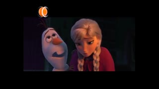 آهنگ بودن یه معجزه است روی انیمیشنfrozen