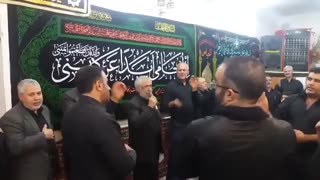 مداحی اقای حاج تقی ولی در حسینیه حضرت ولیعصر (عج) اقتریهای مقیم تهران محرم 1395