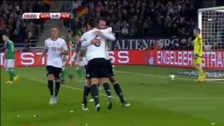 خلاصه بازی: ایرلند شمالی 0 - 2  آلمان
