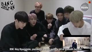 english sub[ENG] 161012 BOMB: 'Blood Sweat & Tears' MV Reaction by BTS عکس العمل پسرا به موزیک ویدیو خودشون (با زیر نویس)